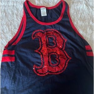 Boston Red Sox Sparkly Tank